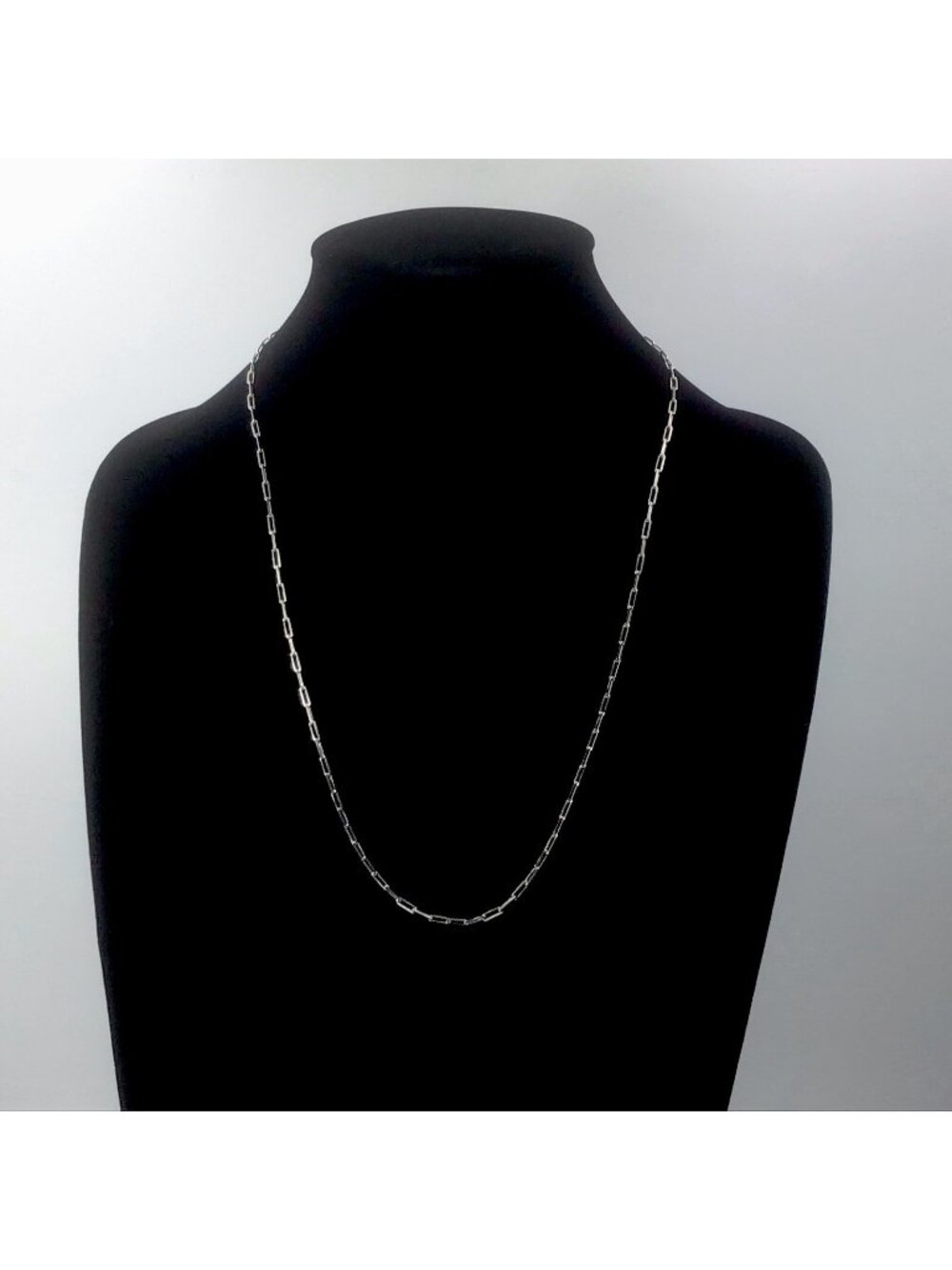 Sterling Silver Paperclip Chain 2x6mm 6.7 Grams 24” New